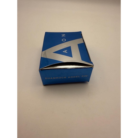 Vintage Avon Shamrock Angel Pin 2005 – Irish Themed Collectible Brooch - Picture 8 of 10